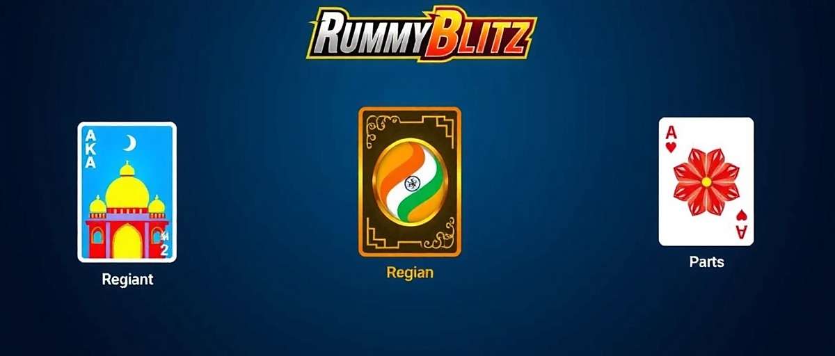 Rummy Blitz Regional Themes Rummy Blitz regional themes showing different Indian cultural designs and card backs
